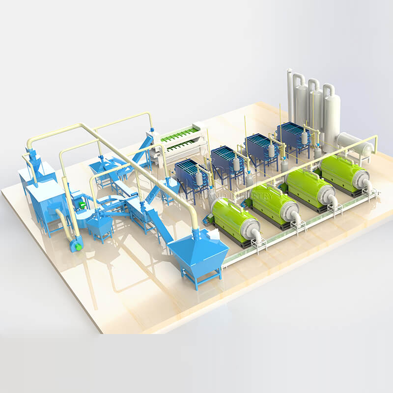 Planta de reciclaje de paneles solares